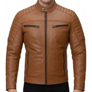 Factory Direct Supply New Fashion Genuine Motorbike Leather <b>Jackets</b> in Reasonable Price Custom Leather Motorbike <b>Racing</b> <b>Jacket</b> - Product Image 5