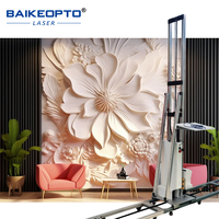 Impresora Vertical de Pared de Fácil Manejo, Solución de Impresión de Pared de Gran Formato con Tinta 3D para Murales y Decoración Artística