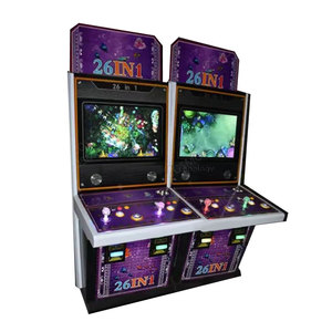 Đứng Lên 4 Người Chơi 55 60 Inch Video Arcade Cá Hunter Máy Đồng Tiền Hoạt Động Trò Chơi Sấm Rồng Cá Trò Chơi Bảng - Product Image 2