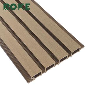 Panneau mural WPC résistant à l'eau ROKE avec grille antidérapante, <span class=keywords><strong>prix</strong></span> abordable, pour <span class=keywords><strong>extérieur</strong></span>, salle de bain, mur <span class=keywords><strong>extérieur</strong></span> et clôture - Product Image 1