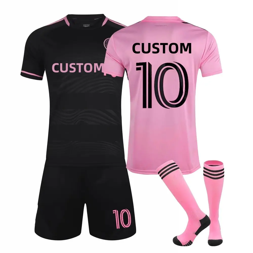 Quick Dry 100% Polyester Football Jersey Custom Team Club Training Shirts Sublimation Print Soccer Jersey Uniforms