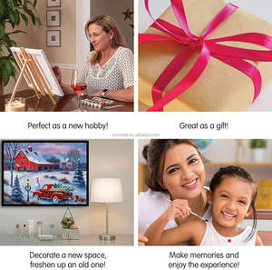 Cadeau <span class=keywords><strong>de</strong></span> princesse Anime Kit <span class=keywords><strong>de</strong></span> bricolage fait main Jouets éducatifs <span class=keywords><strong>Photo</strong></span> personnalisée Peinture par numéros pour adultes kit d'arts et d'artisanat pour enfants - Product Image 6