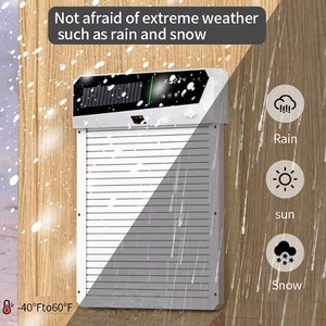 Puerta Automática <span class=keywords><strong>para</strong></span> Gallinero con Sensor Infrarrojo Solar y Protección Antipinzamiento, Cerradura Enrollable con Carga Solar y Control por Aplicación - Product Image 6