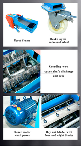 CE Cấp Giấy Chứng Nhận Chap Cutter Máy Động Vật Chaff Indore Mp - Product Image 3