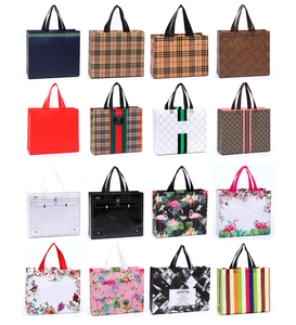 Bolsa Reutilizable de Tela No Tejida, Laminada, con Logotipo Personalizado, para Camisetas, Vino, Bolsa de Compras - Product Image 6