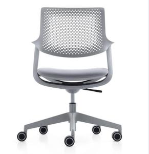 Silla giratoria ajustable en altura, respaldo de malla, tapicería de tela suave, taburete de <span class=keywords><strong>Bar</strong></span>, silla alta - Product Image 4