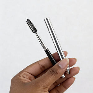Cepillos Retráctiles <span class=keywords><strong>de</strong></span> Metal para Extensión <span class=keywords><strong>de</strong></span> Pestañas <span class=keywords><strong>con</strong></span> Tubo Protector, Aplicador <span class=keywords><strong>de</strong></span> <span class=keywords><strong>Maquillaje</strong></span>, Varita para Rímel, <span class=keywords><strong>Cepillo</strong></span> para Pestañas <span class=keywords><strong>con</strong></span> <span class=keywords><strong>Tapa</strong></span> - Product Image 1