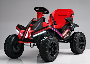 רכב שטח חשמלי לילדים עם ארבעה גלגלים, צעצוע לרכיבה לגילאי 2-4 ו-5-7, מופעל על ידי סוללה, עשוי פלסטיק - Product Image 4