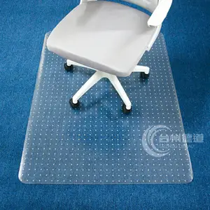 Contoh Gratis, Jumlah Pesanan MINIMAL Rendah, PVC Tikar Kursi Kantor untuk Karpet