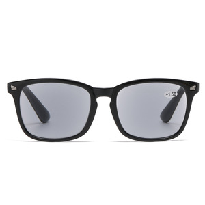 Uv400 chống sương mù trà Tinted đầy đủ rim Leopard Print Kính mát cho người cao niên biểu tượng tùy chỉnh OEM bán buôn Kính đọc sách - Product Image 2