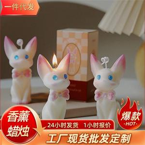 Vela Aromática con Forma de Gatito, Cera de Soja Mixta, Vela Decorativa Artística, Vela Creativa Hecha a Mano - Product Image 5