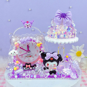 <span class=keywords><strong>Reloj</strong></span> Despertador Infantil DIY Starlight Hour, Cuerpo <span class=keywords><strong>de</strong></span> Plástico, Educativo, Hecho a Mano, Diseño <span class=keywords><strong>de</strong></span> Dibujos Animados, Juguete <span class=keywords><strong>para</strong></span> Niñas - Product Image 3