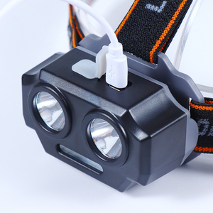 Nouvelle lampe frontale LED pour camping et randonnée, rechargeable par USB, étanche, avec <span class=keywords><strong>bandeau</strong></span> réglable, vente directe usine - Product Image 3