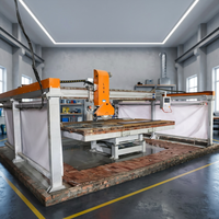 Machine à scier à pont OEM ODM avec table inclinable hydraulique pour la découpe du granit, du marbre et du quartz
