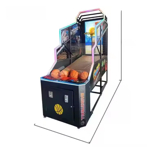 Consola de juegos de metal Crazy Basketball Arcade Entertainment de 70 pulgadas, máquina de aros que funciona con monedas para diversión y emoción - Product Image 4