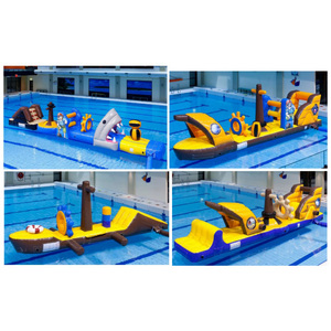 Pista de Obstáculos Inflable Personalizada con Temática de Animales Marinos Profundos - Product Image 5