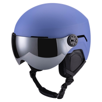 Casque de ski/snowboard professionnel personnalisé avec logo et couleur, en carbone, avec lunettes, fabriqué en Chine
