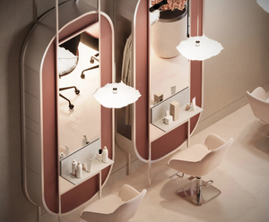 Custom MDF and Stainless Steel Nail Salon Space Design and Full Shop <b>Fitting</b> Service - Product Image 3