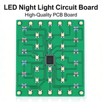 Module de commande et assemblage de PCB pour lampe à capteur, carte de circuit imprimé, conception personnalisée OEM/ODM, chargement USB, petites veilleuses LED