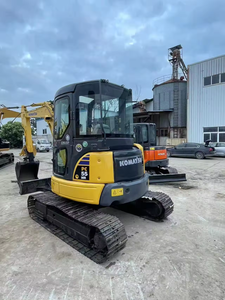 Miniexcavadora Usada Komatsu PC55 PC55mr-2 PC35mr-3 PC30mr-2 PC40mr-2 PC55mr-2 Excavadora Komatsu con Bandas de Goma - Product Image 2