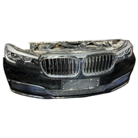 El conjunto de parachoques de coche de segunda mano se utiliza para el faro de radiador de rejilla de alambre delantero 7 SeriesG11 G12 de BMW más vendido