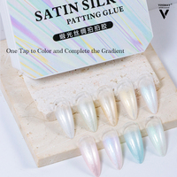 Vinimay nouvelle mode peinture Pat Ombre Gel 9 couleurs dégradé effet peinture Gel pour ongles tremper Pat Pat transfert Gel vernis ensemble