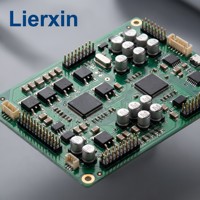 Lierxin LEX-DESK-LAMP HASL Lampe de bureau à protection oculaire, température de couleur variable, PCB FR-4 Tg150 2 couches PWM 2700K-6500K sans scintillement