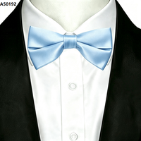 Nœud Papillon Homme en Satin Polyester Brillant Pré-noué Ajustable – Accessoire de Mariage et Banquet – Fournisseur de Cravates de Confiance