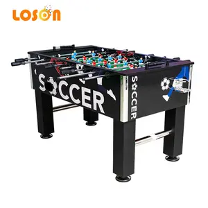 โต๊ะฟุตบอลสำหรับเด็ก,โต๊ะไม้สำหรับบาร์พร้อมที่วางแก้วขนาดใหญ่8แท่ง Good Hand Soccer Sport กับ Foosball