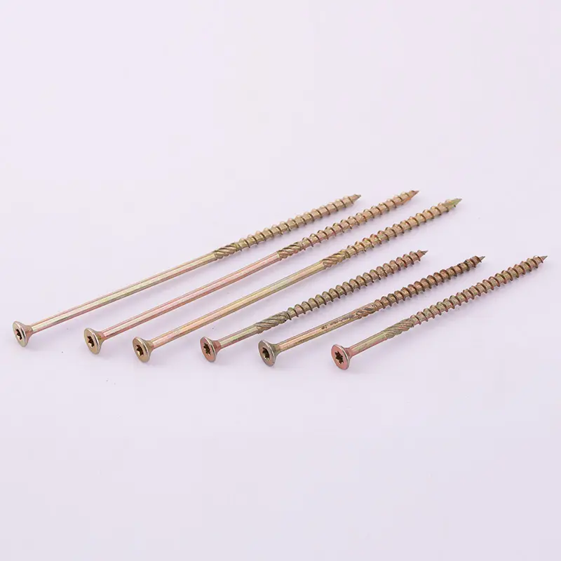 Factory Price CE csk zinc plated wood screw box collated chipboard screw