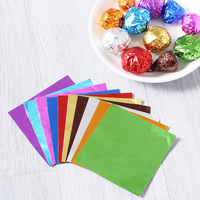 Papier laminé en aluminium pré-découpé pour l'emballage du fromage, du beurre, de la crème glacée, des barres de collation, des emballages en aluminium pour le chocolat