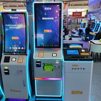 Distributeur automatique de jetons FUNOVA, borne de paiement sans espèces pour centre de jeux d'arcade et parc d'attractions
