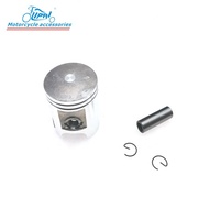 Peças de cilindro de pistão para motocicleta, conjunto de peças de pistão de pistão para yamaha bws100 4vp axis100