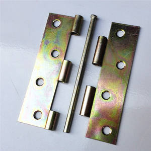 Charnière de porte en bois détachable plaquée couleur 100 mm 4 pouces, charnière à tirer en fer amovible, style bout - Product Image 2