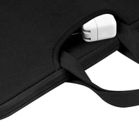 Portable Néoprène Ordinateur Portable Sac Durable Étanche Housse De Protection Moderne Mince Style Fermeture À Glissière pour Travail Inch Made PC Tissu EVA