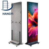 Écran d'affichage numérique LED portable, lecteur publicitaire intelligent pour événements et signalétique de centre commercial, panneau d'affichage