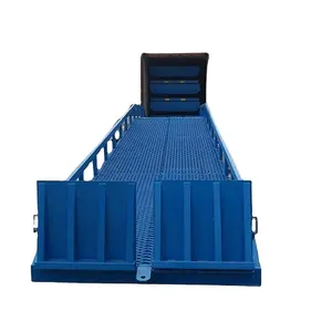 Container carga e descarga plataforma 10 ton carga plataforma carga e descarga máquina