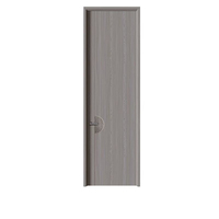 Portes en bois massif modernes à bas prix avec isolation acoustique et finition anti-rayures pour chambre, cuisine, atelier