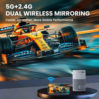 Mini Proyector Inteligente con Batería Integrada, Fuente de Luz LED, Bajo Nivel de Ruido de 32dB, Interfaz HDMI y USB, Proyector HD de 720P para el Hogar, OEM