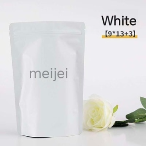 Tùy chỉnh mờ giấy gạo Zip túi màu giấy bao bì thực phẩm túi với cửa sổ tròn niêm phong lá nhôm dày - Product Image 4