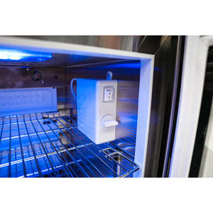 Proveedor Chino de Cocinas Exteriores Personalizadas y Encimeras con Mini Refrigerador de Vidrio y Luz LED - Product Image 4