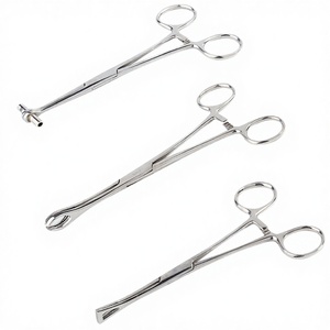 Pinzas de Acero Inoxidable de Primera Calidad de 25 cm para Perforaciones, con Logotipo Personalizado, Agarre Antideslizante - Product Image 3