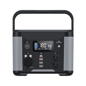 300W 296Wh Portable Power Station NMC Lithium-Ion Battery MPPT Pure Sine Wave PD 60W <b>Wireless</b> Charging Cigar Lighter LED <b>Light</b> - Product Image 4