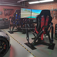 Simulateur de course VR de voiture de course F1 à 6 degrés de liberté électrique, karting intérieur/extérieur, expérience de conduite en métal, centre commercial éducatif