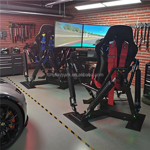 Simulateur de course VR de voiture de course F1 à 6 degrés de liberté électrique, karting intérieur/extérieur, expérience de conduite en métal, centre commercial éducatif - Product Image 6