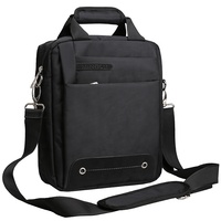 Usine A4 document personnalisé hommes étanche affaires sac à main sac à bandoulière mallette pour ordinateur portable