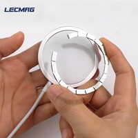 Aimants annulaires personnalisés Magsafe en néodyme N52 pour la recharge sans fil, support flexible pour coque de téléphone
