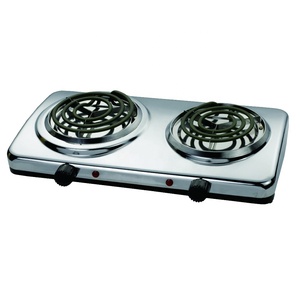 Duplo elétrico 2 Queimador Bobina Hotplate Spiral Tubos Bom Fogão Elétrico da Placa Quente Placa de Cozedura - Product Image 1