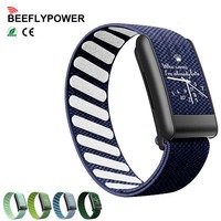 Bracelets de montre en silicone imprimés motif horloge BEEFLYPOWER pour Whoop 5.0/MG Sport, bracelets de remplacement pour hommes et femmes