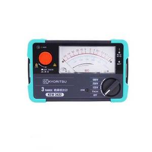 Kyoritsu KeW 3441 Mégohmmètre analogique 500V Testeur de résistance d'isolement Japon - Product Image 3